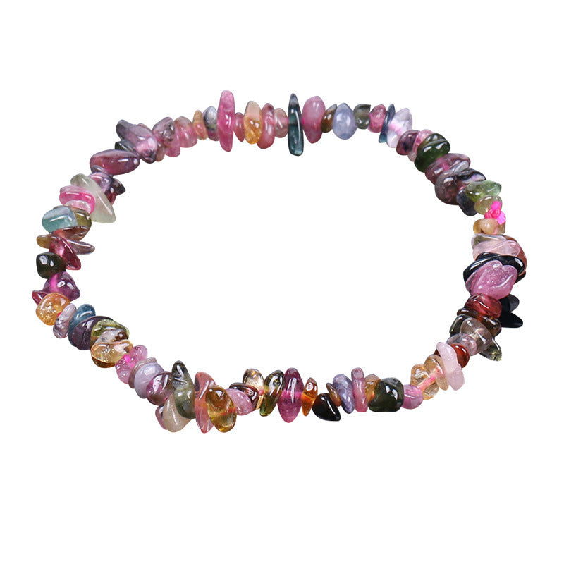 Handmade Crystal Chip Irregular Gravel Bracelet Female - Oriental Buddha Karma  -  - 