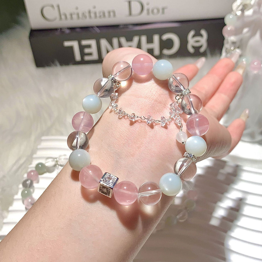 Natural crystal bracelet DIY tassel bracelet - Oriental Buddha Karma  -  - 