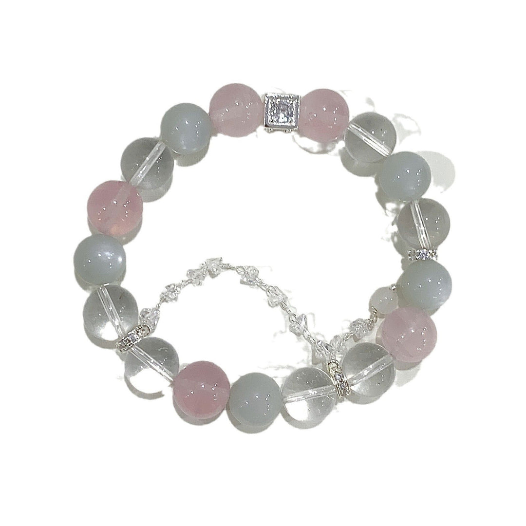 Natural crystal bracelet DIY tassel bracelet - Oriental Buddha Karma  -  - 