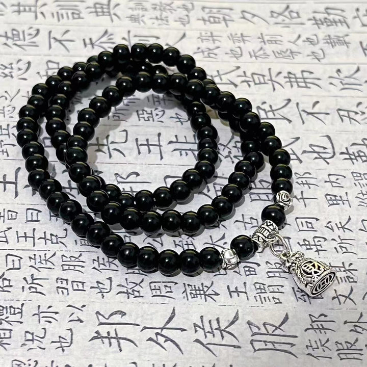 Retro Fortune Cat Money Bag Peaceful Bracelet National Style Multi-layer Bracelet - Oriental Buddha Karma  -  - 
