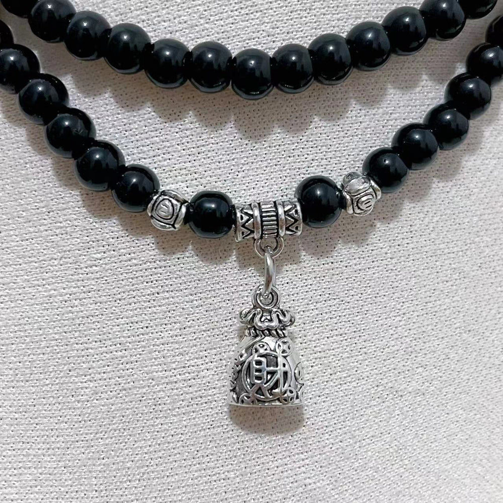 Retro Fortune Cat Money Bag Peaceful Bracelet National Style Multi-layer Bracelet - Oriental Buddha Karma  -  - 
